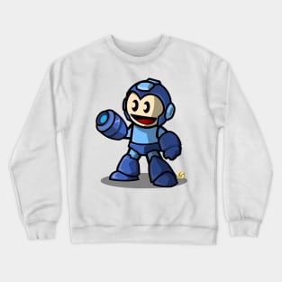 Chibi Blue Bomber Crewneck Sweatshirt